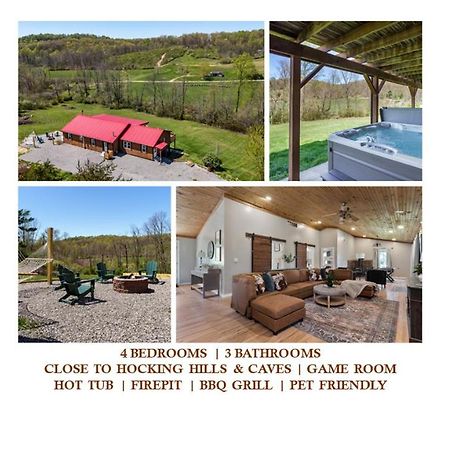 Spacious Cabin Near Hocking Hills And Caves With Hot Tub And Firepit Laurelville Exterior foto